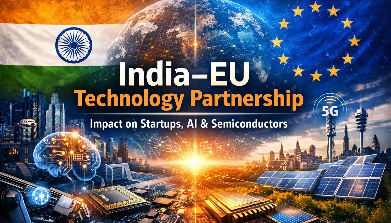 India EU FTA AI semiconductors startups