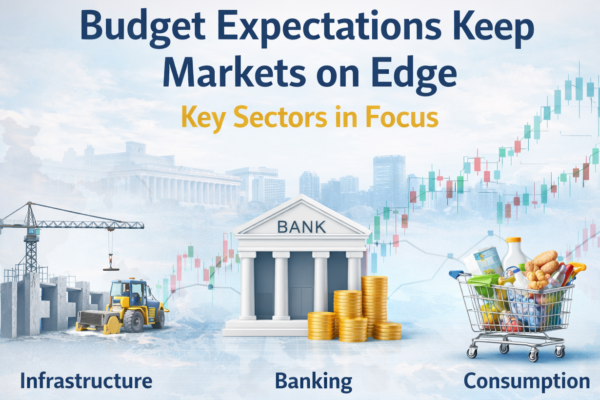 Stock market ahead of budget as FII selling continues and DII buying supports indices