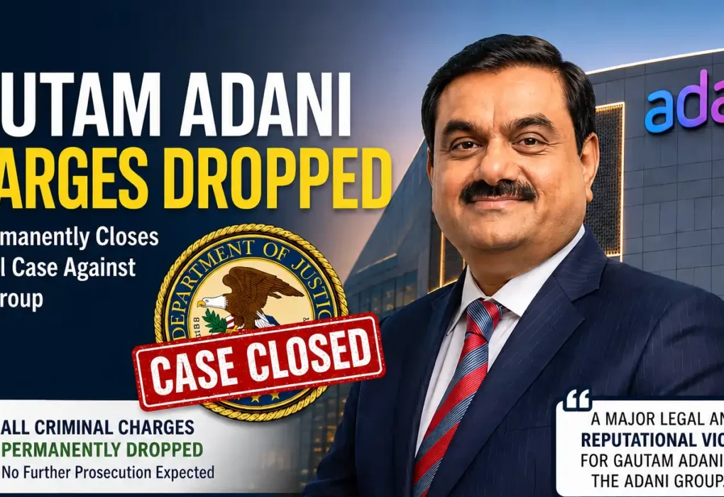 gautam adani charges dropped permanently by us authorities