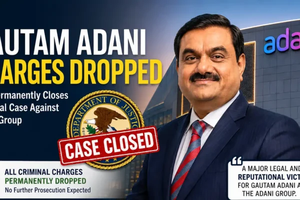 gautam adani charges dropped permanently by us authorities
