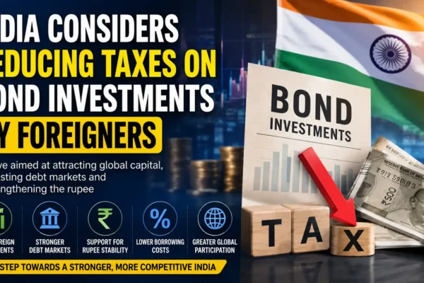 india plans tax relief for foreign bond investors to boost capital inflows