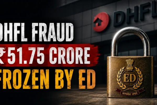 ED freezes Rs 51.75 crore in DHFL money laundering case